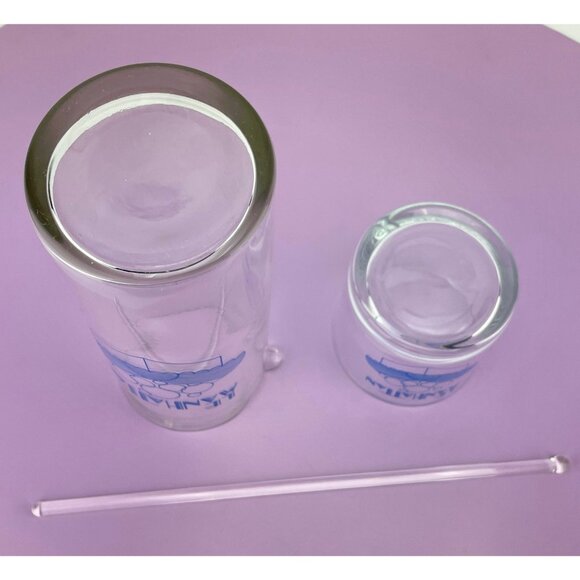 Vintage Manhattan mixer set, drink mixer, glass mixer and tumbler, 1980s barware - Picture 8 of 8